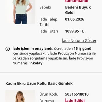 Us Polo’da İade Tutarı 1.000 TL Eksik Ödendi