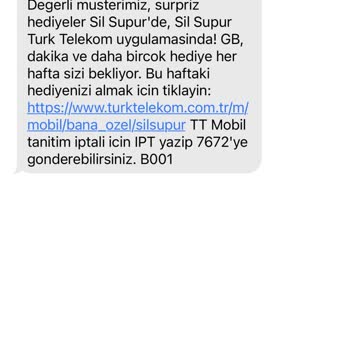 İzinsiz Tanıtım SMS’leri Hattıma Gelmeye Devam Ediyor