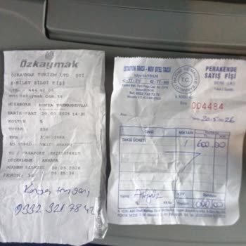 Özkaymak Otobüs Firmasının Telefonlara Cevap Vermemesi Nedeniyle 600 TL Taksi Masrafı Yaşadım