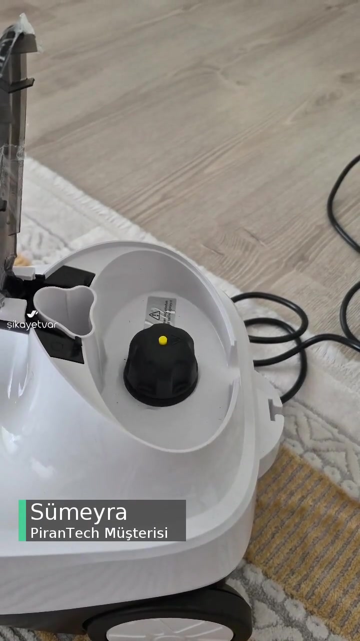 Pirantech CB107C Buharlı Temizleyici Kazan Kapağından Buhar Kaçağı videonun kapak resmi