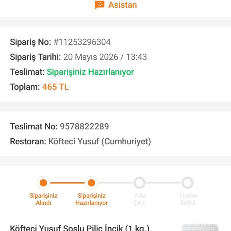 120 Dakikalık Gecikme ve Soğuk Yemek: Trendyol GO Teslim Edilmedi