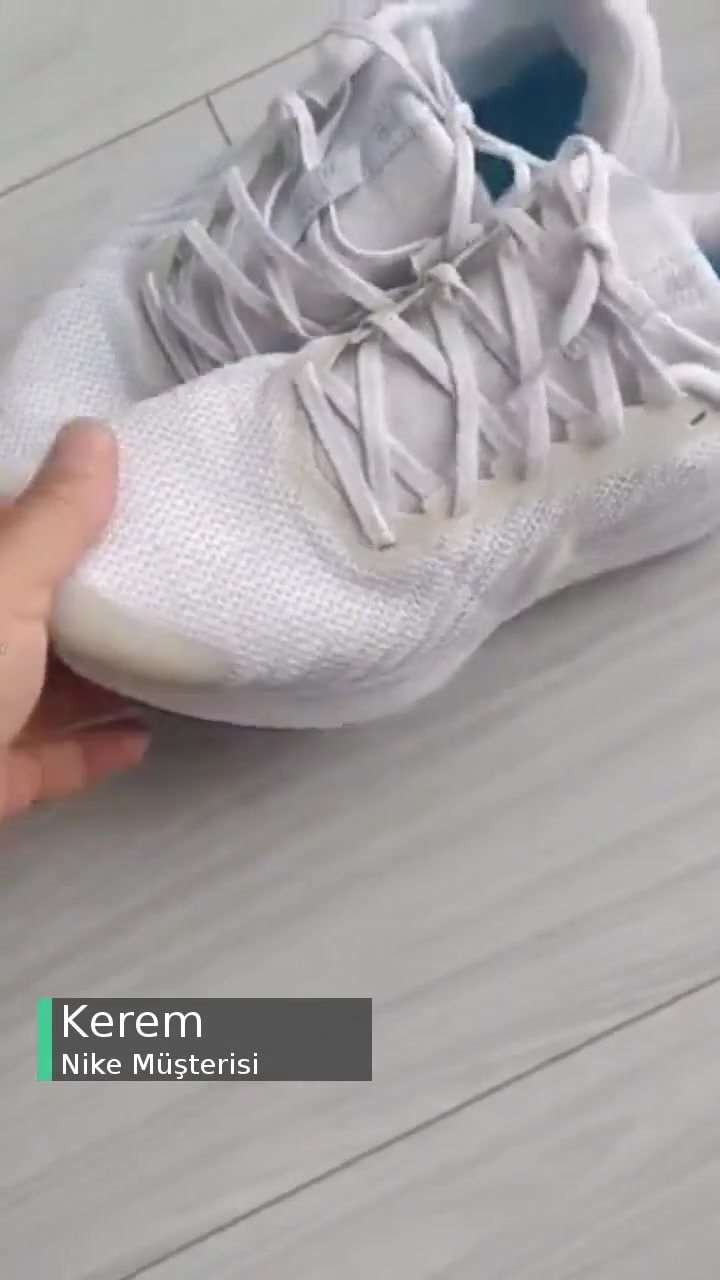 Nike Spor Ayakkabı Sarardı, Astarı Çıktı! videonun kapak resmi