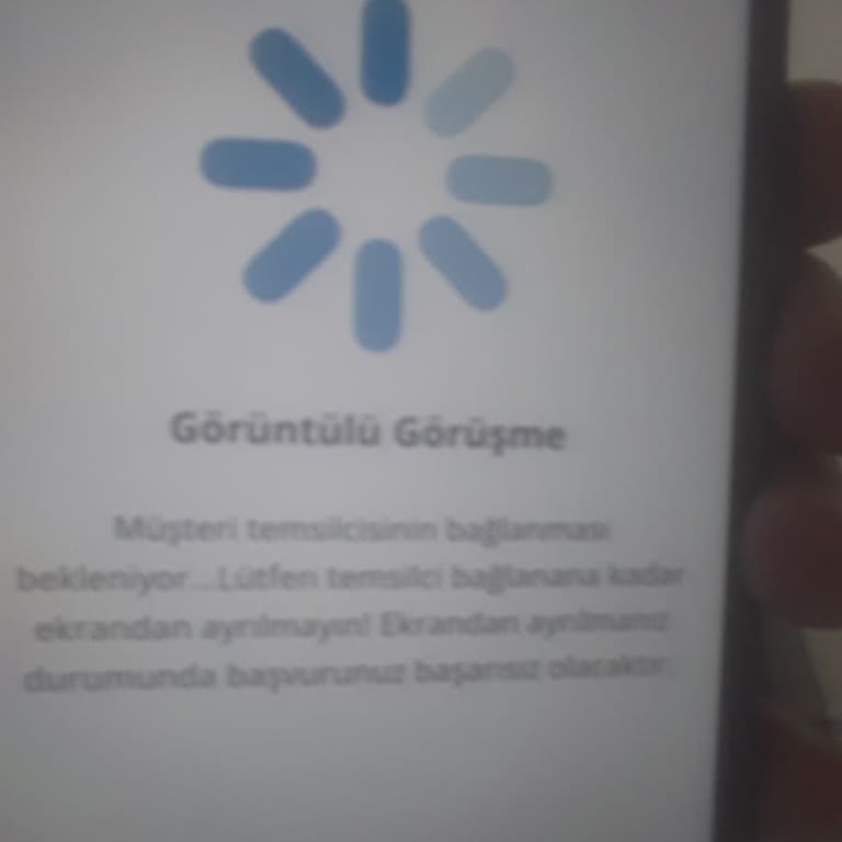 Görüntülü Görüşmede Uzun Bekleme Ve Hesap Açma Engeli