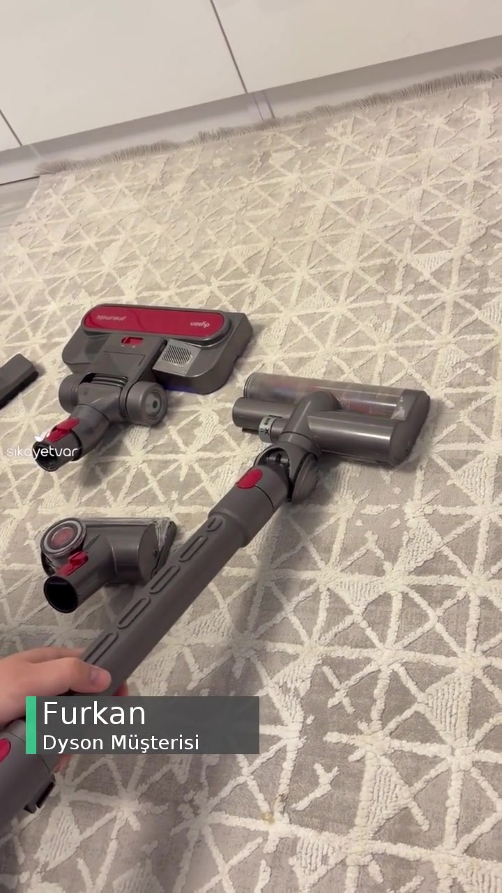 Dyson Kablolu Süpürge Şikayeti videonun kapak resmi