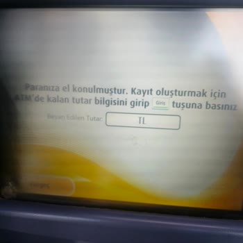 ATM Para Yatırma İşlemi Başarısız, 20 Gün Bekletilen Para Hemen İade Edilsin