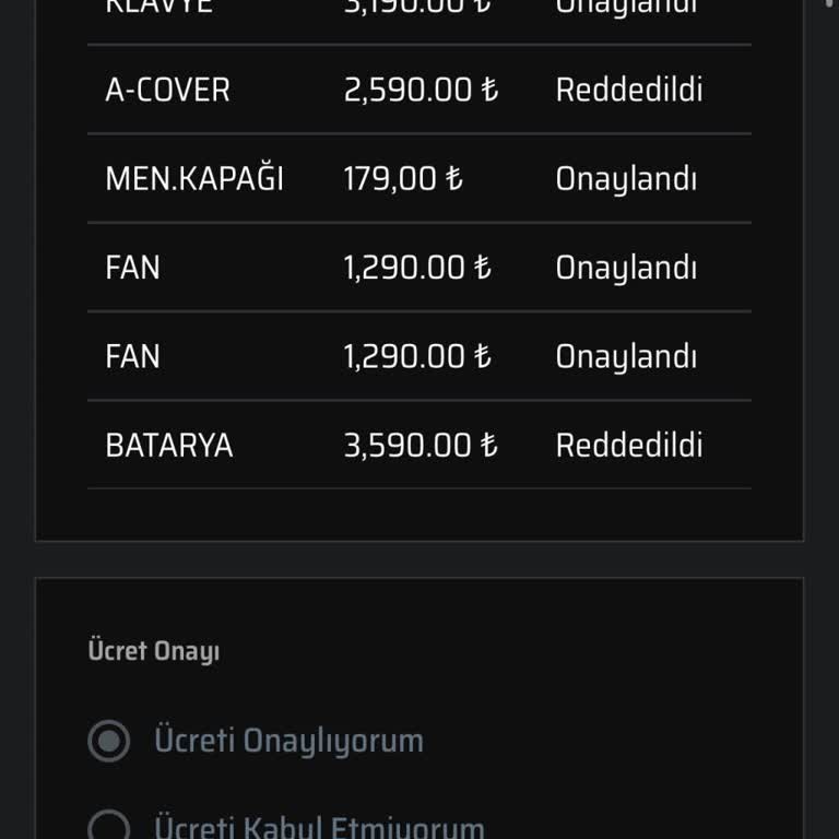 Görünmeyen 2.900 TL Ücretinin Onay Dışı Tahsilatı Ve Ankaralı Servis Sorunu