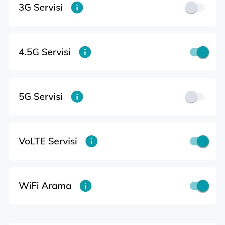 4.5G Hizmetimin 4G’ye Düşürülmesi Ve Hız Sorunu