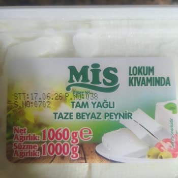 Şok Market’te Bozulmuş Taze Peynir Nedeniyle İade Talebi