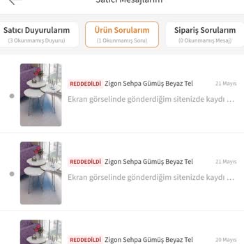 Trendyol Goldfalez Falez Mobilya Aksesuar’ın Algoritma Suistimali Ve Sipariş İptalleri