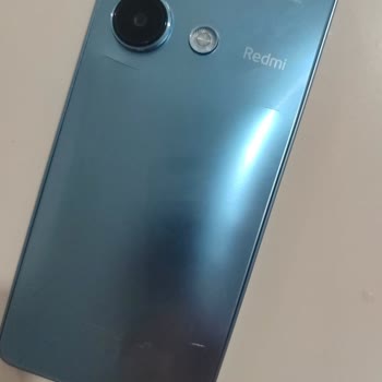 Redmi Note 13 Back Cover Cracked Due to Battery Swelling Issue