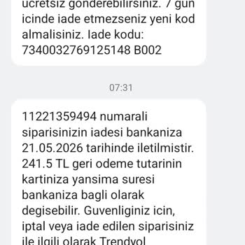 Trendyol Ayıplı Ürün İadesinde Hukuka Aykırı Kargo Ücreti Kesintisi