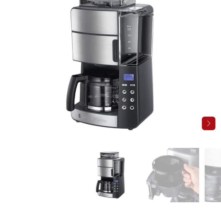 Russell Hobbs Kahve Makinesinin Cam Sürahisi İçin Hızlı Yardım Talebi