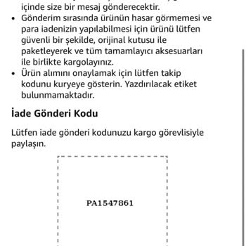 İade Edilen Drone Ürünü İçin Para İadesi Gecikmesi Ve Açıklama Eksikliği