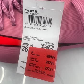 Intersport Etiket Fiyatı İle Kasa Ücreti Arasındaki Fark ve Kaba Personel Davranışı