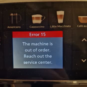 Garanti Bitince Philips Lattego Makinemde 15 Hatası Ve Yüksek Onarım Ücretleri
