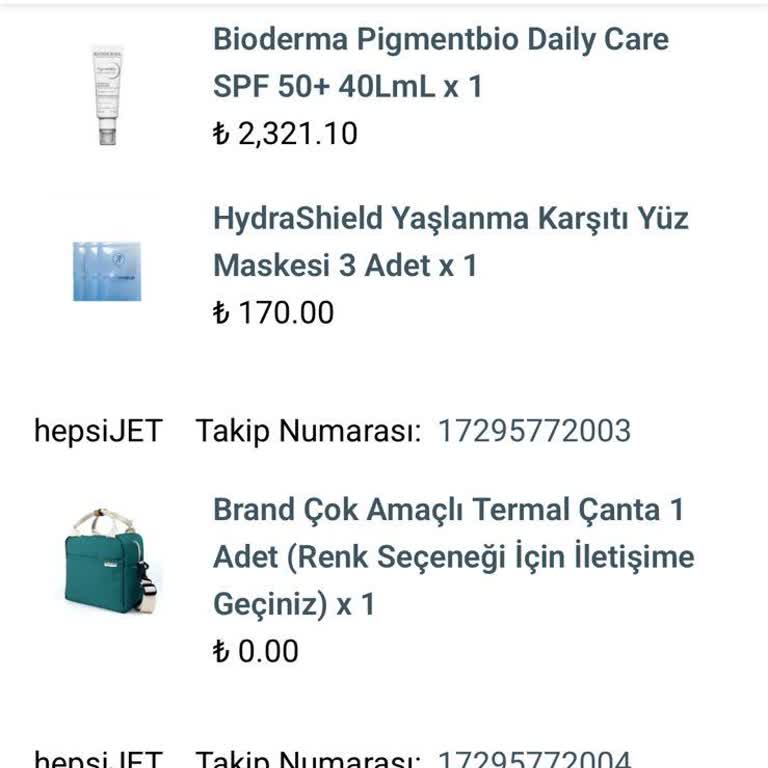 Bioderma Ürünü Cildimde 5 Dakika Sonra Soyuluyor Hediyem Gelmedi