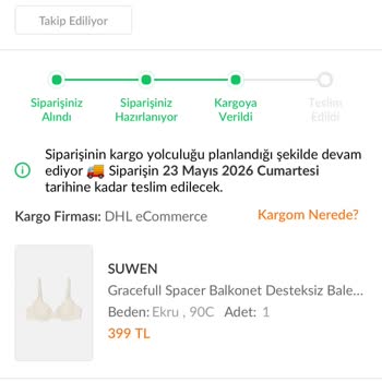 Suwen Mağazasında Teslimat Gecikmesi ve İletişim Eksikliği