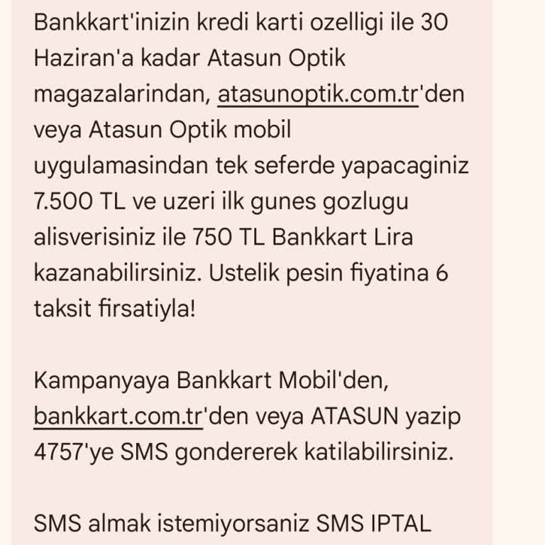Kampanya Koşullarını Yerine Getirdiğimde 750 TL Bankkart Lira Yüklenmedi
