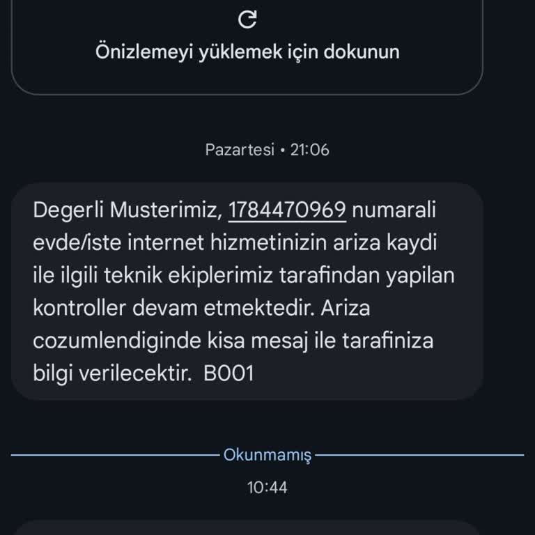Fiber İnternet Kesintisi Ve Yanıt Almayan Müşteri Hizmetleri