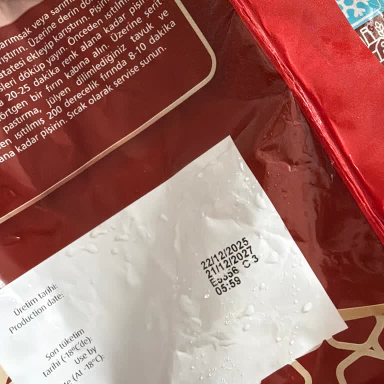 Süper Fresh Dondurulmuş Patateslerde Ekşimsi Tat Ve Sağlık Endişesi