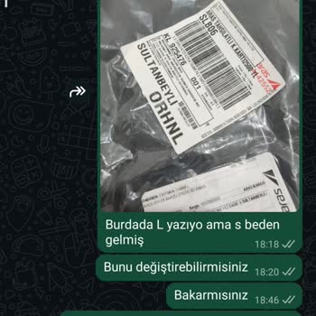 Yanlış Ürün Ve Beden Gönderimi, Satıcıdan Yanıt Almama Ve 2.500 TL İadesi Talebi