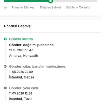 Kargonun Batı Antalya Şubesinde Uzun Süre Beklemesi Ve Müşteri Hizmetlerinin Yanıtsızlığı