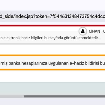 Sistemde Var Olmayan E-Haciz Nedeniyle Kredi Başvurum Reddedildi