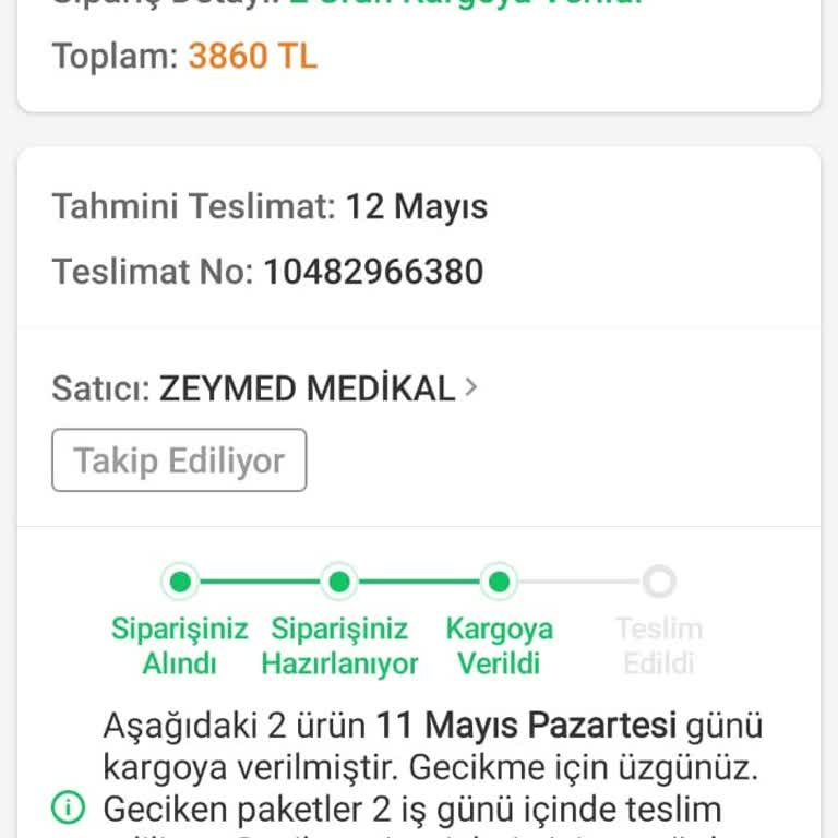 Sürat Kargo’nun Acil Hasta Bezinin 10 Gün Bekletilmesi Ve İletişimsizlik