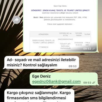 Siparişimin Kargoya Verilmemesi Ve Yanıltıcı Bilgilendirme
