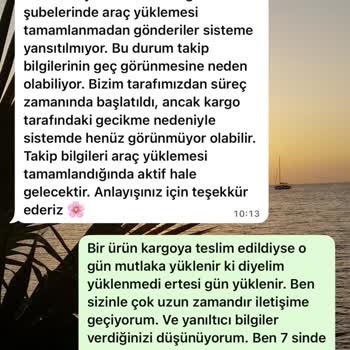 Siparişimin Kargoya Verilmemesi Ve Yanıltıcı Bilgilendirme