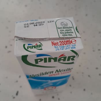 Pınar Çocuklar İçin Aldığım Süt Zehirli Olabilir