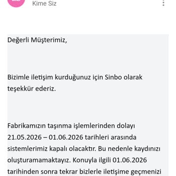 Sinbo Dikey Süpürge Çekim Düşmesi Ve Tekrarlayan Arıza, Servis Kaydı Açılmıyor