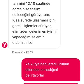 Yemeksepeti'nde Elinde Olmayan Ürün Nedeniyle Tekrarlanan Sipariş İptalleri Ve Geciken İade