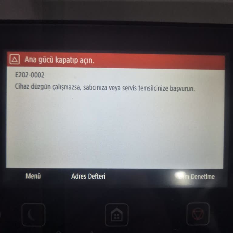 Hatalı Canon Yazıcı İçin Acil Değişim Ve Teknik Destek Talebi