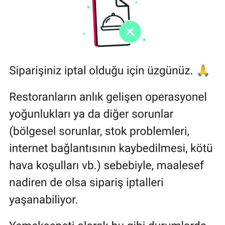 Siparişim 2 Saat Bekletildi Ve Haksızca İptal Edildi