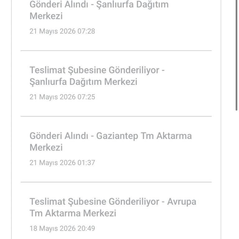 Yanlış Şehir Yönlendirmesi Ve Gecikme Nedeniyle Teslimat Sorunu
