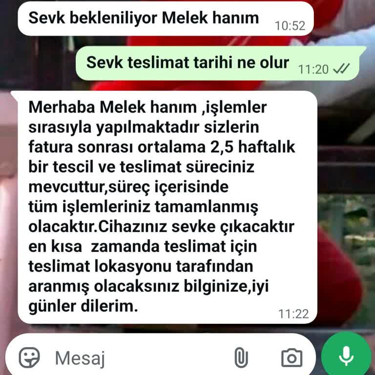 Araç Teslimatı Hakkında Net Bilgi Alamama