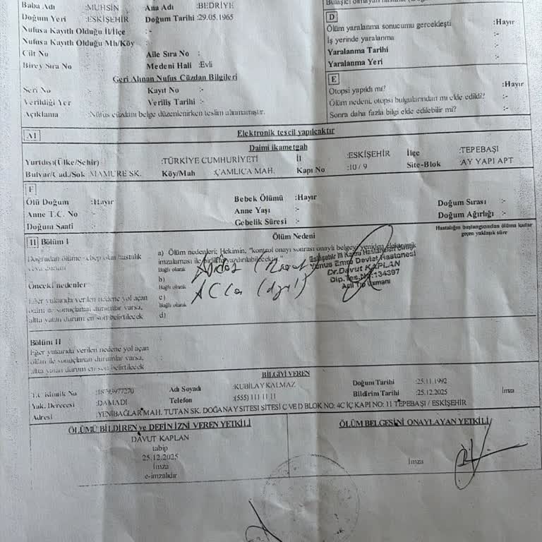 Vefat Eden Babamın Hattı İçin Çıkarılan Cayma Bedeli Ve İade Sözünün İhlali