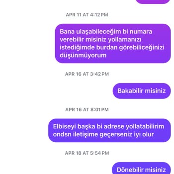 Özel elbise siparişinde yaşanan mağduriyet ve iade süreci