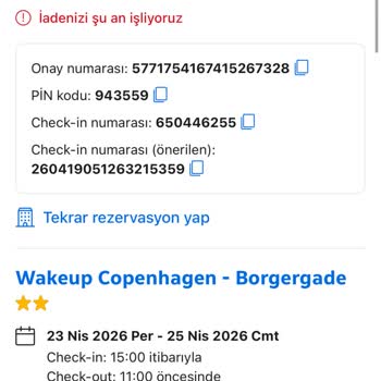 Booking.com'dan Rezervasyon İptali Ve Geri Ödeme Sorunları