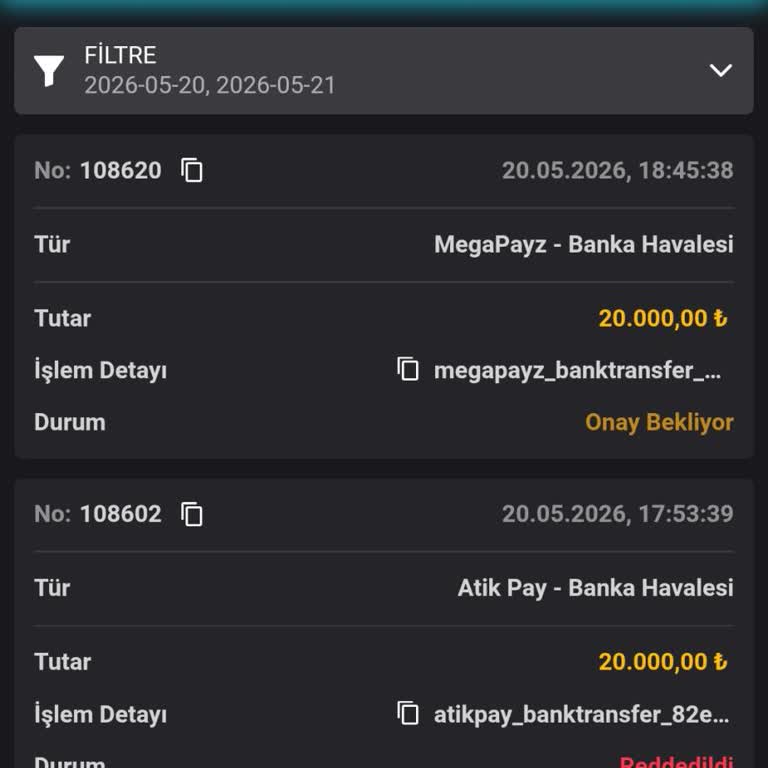 Betropol'de 20.000 TL Çekim Talebim Onay Bekliyor Ve Hiç Yanıt Almadım