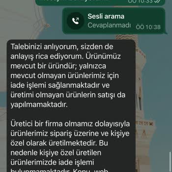 14 Günlük Cayma Hakkım Reddedildi, 5.994 TL İadem Kesintisiz Olmalı