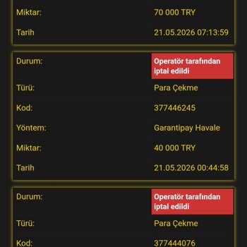 Hesabımda 115.000 TL Bakiyenin Açıklamasız Sıfırlandırılması Ve İade Talebi