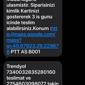 Evde Yok Söylendiği Halde Kargo Teslim Edilmedi Ve Şubeye Gönderildi