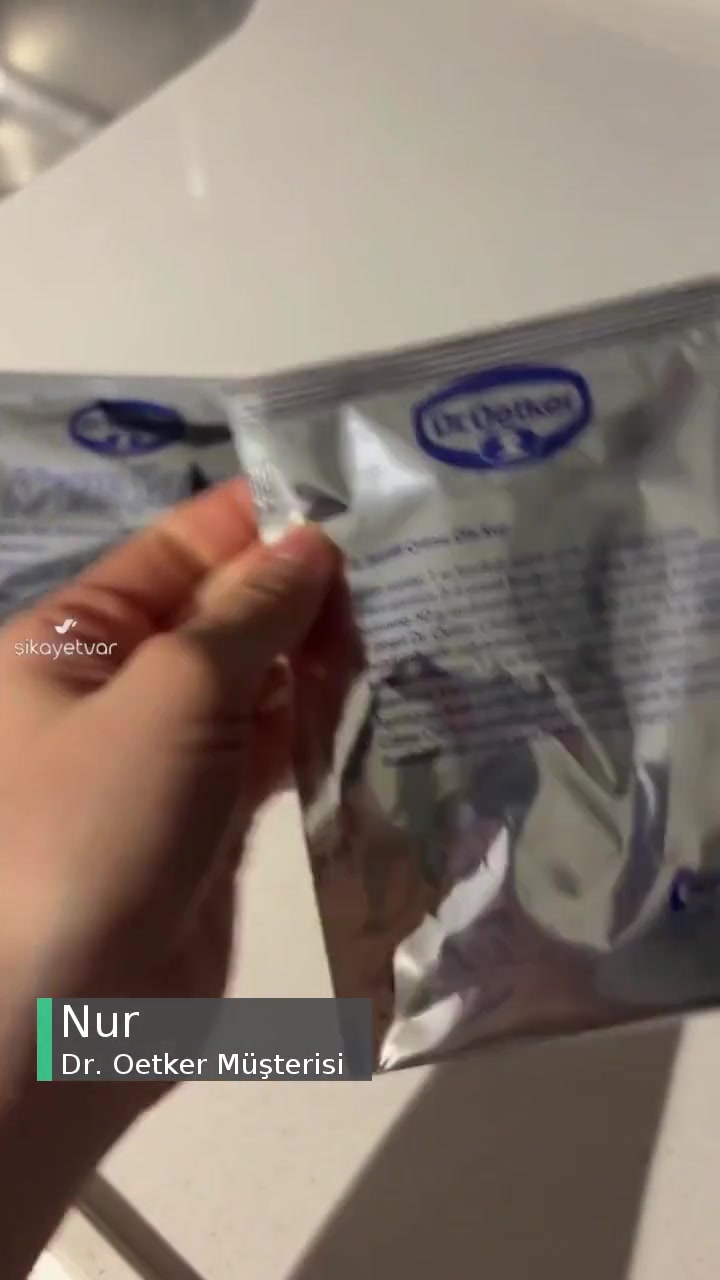 Dr. Oetker Krem Şanti Boş Paket videonun kapak resmi