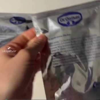 Dr. Oetker Krem Şanti Boş Paket