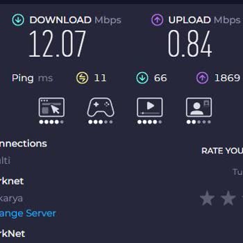 Taahhüt Edilen 30Mbps Hızını Alamıyor, 5 Hafta Süren Kesintisiz Düşük Hız Sorunu