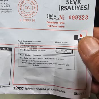 Garanti Çakmağım Onarılmadan Döndü Ve Müşteri Hizmetine Ulaşamıyorum
