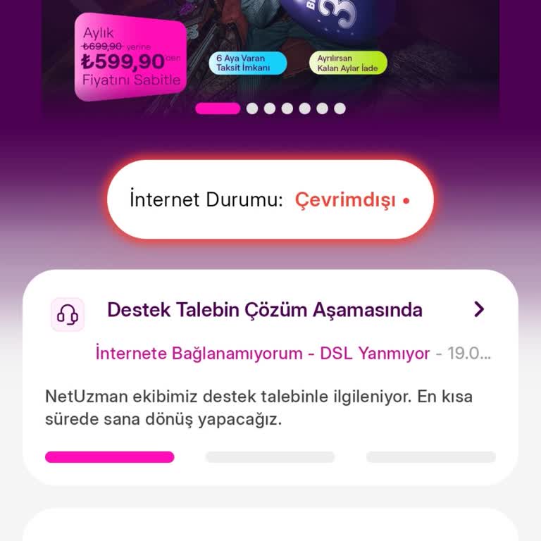 TurkNet İnterneti Sürekli Kesilmesi Ve 15 Gün Oyalama