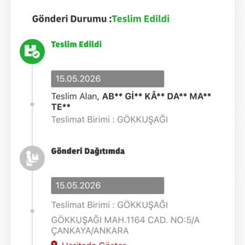 Teslim Edilmediği İddia Edilen Sipariş İçin Acil Kargo Ve İade Talebi
